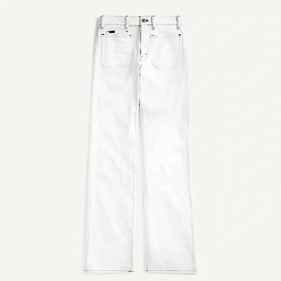 Polo by Ralph Lauren | White Flare Jean - Size 26R- Excellent Condition​​​​​ - Picture 8 of 12